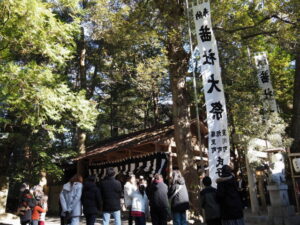 御頭神事、茜社（伊勢市豊川町）