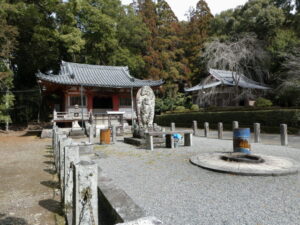 不動堂前（醍醐寺）