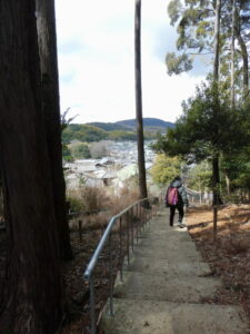 長尾天満宮 裏参道