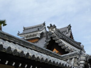 桂春院へ続く参道にて（妙心寺）