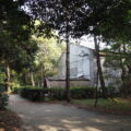 簀屋根に変化がない御塩焼所（御塩殿神社）