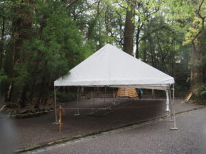 第63回神宮式年遷宮［山口祭］を前に（内宮）