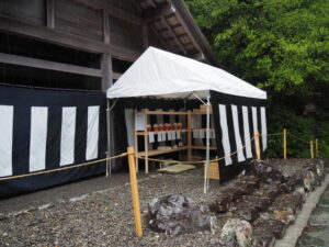第63回神宮式年遷宮［山口祭］を前に（外宮）