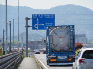 宮川大橋（宮川）にて