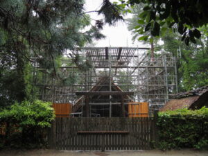 ついに新しい姿を現した御塩焼所（御塩殿神社）