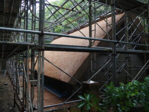 ついに新しい姿を現した御塩焼所（御塩殿神社）