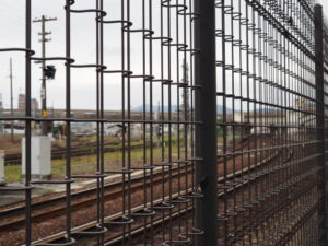 伊勢市駅の遠望