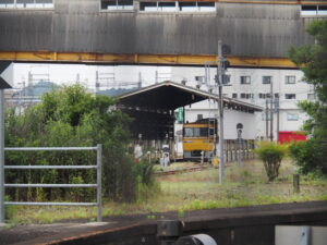 伊勢市駅で見かけた在来線を検測する「ドクター東海」