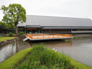 勾玉池菖蒲園（外宮）