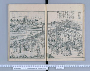 夏見の里（伊勢参宮名所図会）