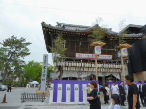 御樋代木到着前の桑名宗社