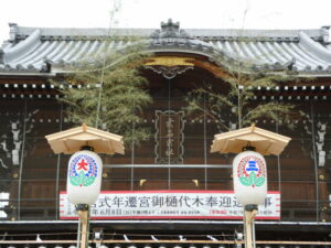 御樋代木到着前の桑名宗社