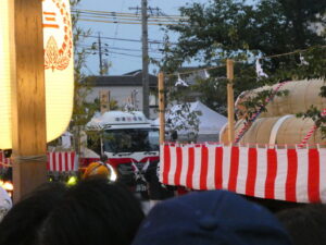 御樋代木が到着した桑名宗社