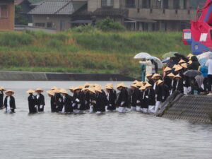 御樋代木の奉曳(内宮・川曳)