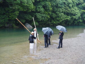 御樋代木の奉曳(内宮・川曳)