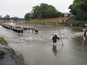 御樋代木の奉曳(内宮・川曳)