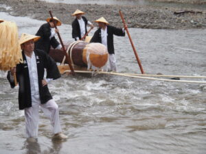 御樋代木の奉曳(内宮・川曳)