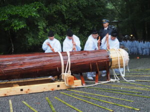 御樋代木奉曳式(内宮)