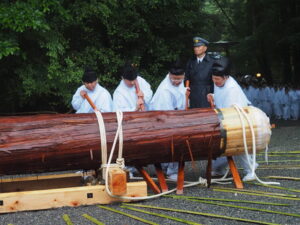 御樋代木奉曳式(内宮)