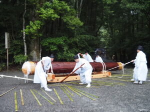 御樋代木奉曳式(内宮)