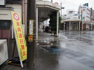 御樋代木の奉曳ルートを確認しながらの・・・