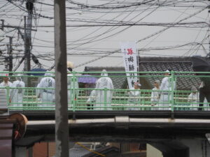 御樋代木の奉曳(外宮・陸曳)