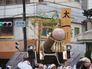 御樋代木の奉曳(外宮・陸曳)