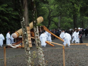 御樋代木奉曳式(外宮)