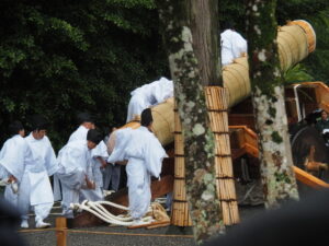 御樋代木奉曳式(外宮)