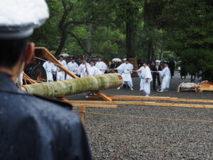 御樋代木奉曳式(外宮)
