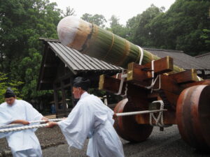 御樋代木奉曳式(外宮)