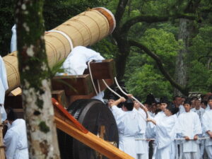 御樋代木奉曳式(外宮)