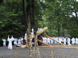 御樋代木奉曳式(外宮)