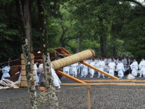 御樋代木奉曳式(外宮)