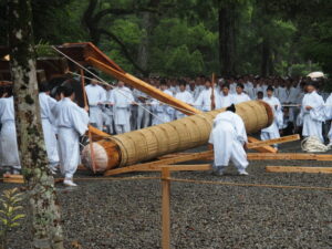 御樋代木奉曳式(外宮)