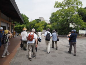 ツアー出発（五十鈴川駅）