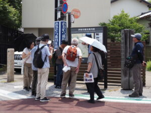 案内地図での現状確認（JP伊勢古市郵便局付近）