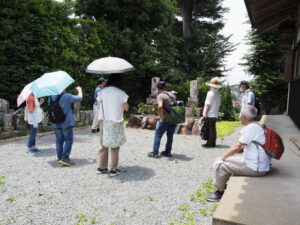 比翼塚（油屋お紺と孫福斎の墓）（大林寺）