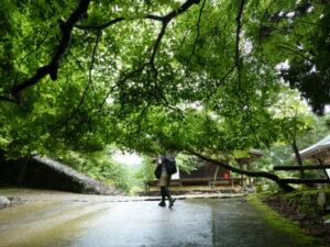 五大堂付近（神護寺）