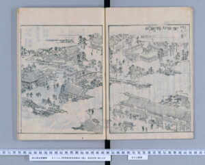 四日市諏訪大明神社（伊勢参宮名所図会）