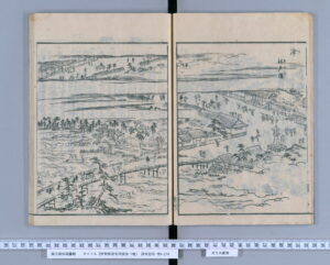 津江戸橋（伊勢参宮名所図会）