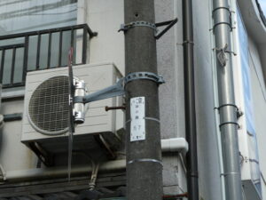 NTT電柱番号板［油小路57］