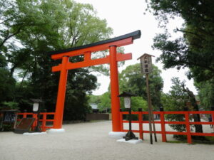 南口鳥居（下鴨神社）
