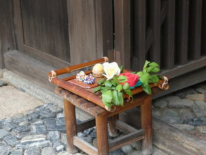井関家住宅前（北区上賀茂北大路町）