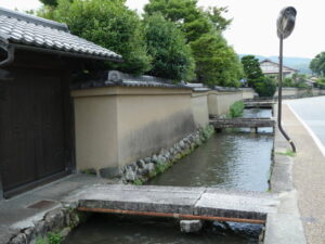 上賀茂社家町の町並み