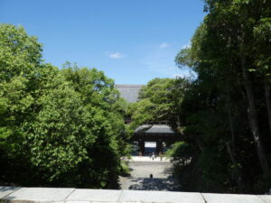 三門（知恩院）の遠望