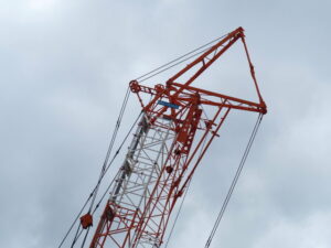 シフォニアテクノロジー 航空宇宙機器新工場建設現場