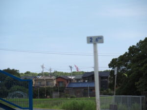 御塩浜付近から遠望