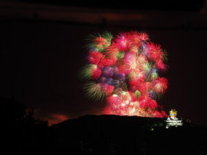 鳥羽みなとまつりの花火 2025