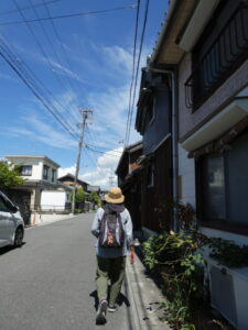 伊勢別街道(津市一身田大古曽)